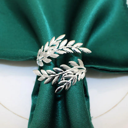 Luxe Leaf Napkin Wraps