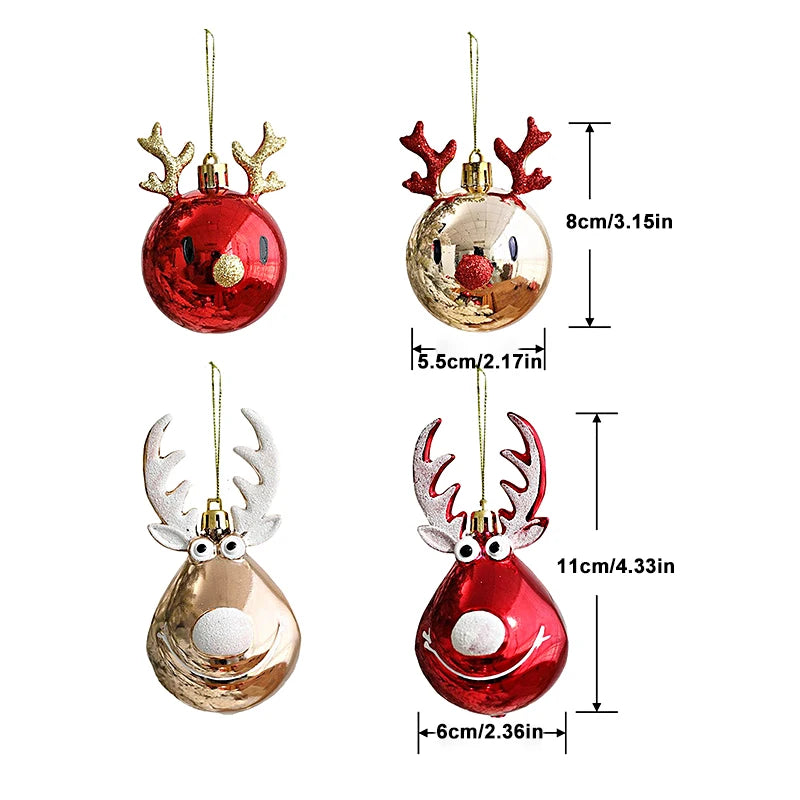 Winter’s Charm Reindeer Pendants