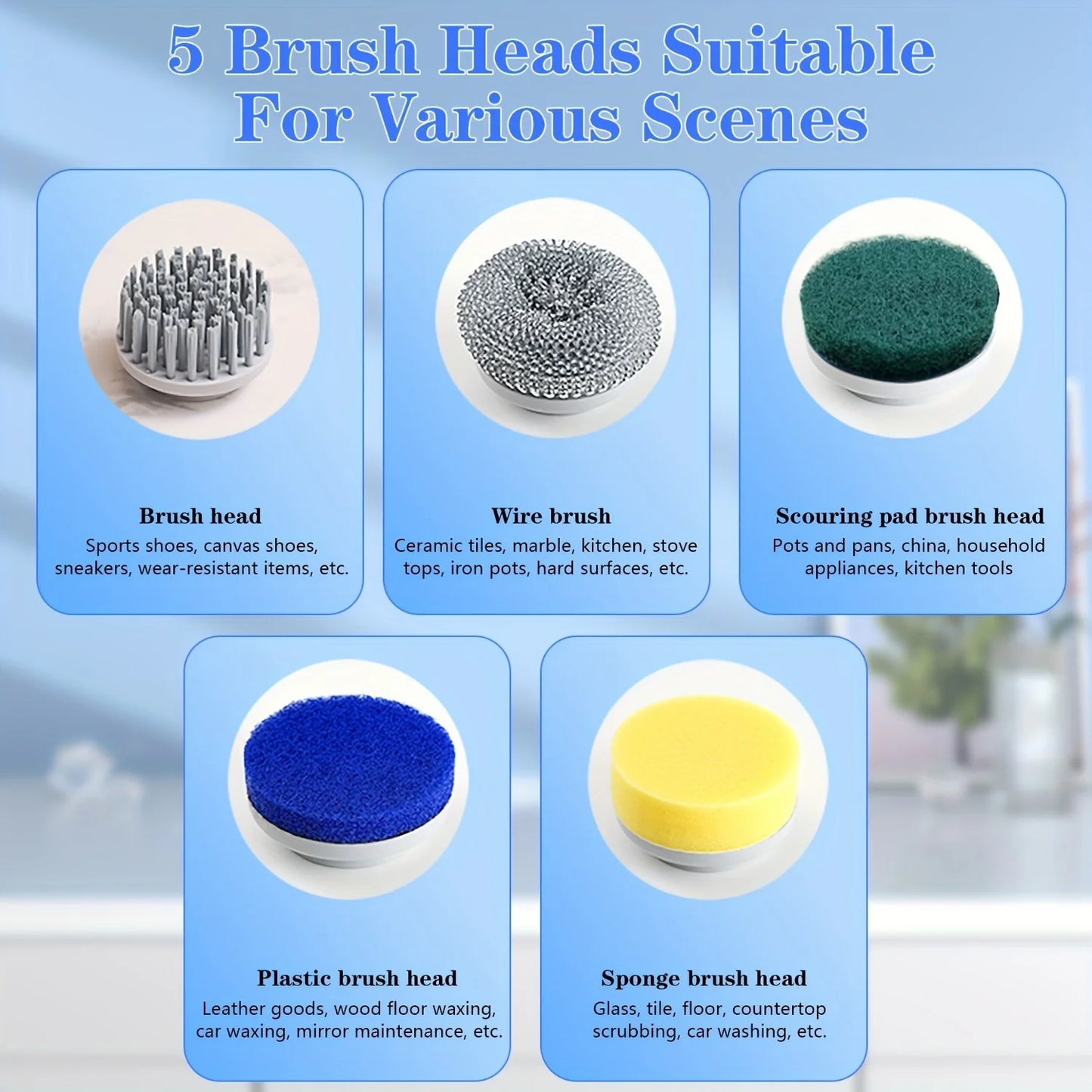 BrightScrub Multifunctional Brush




SparkClean 5-in-1
BrightScrub Multifunctional Brush



Bright Scrub Multifunctional Brush